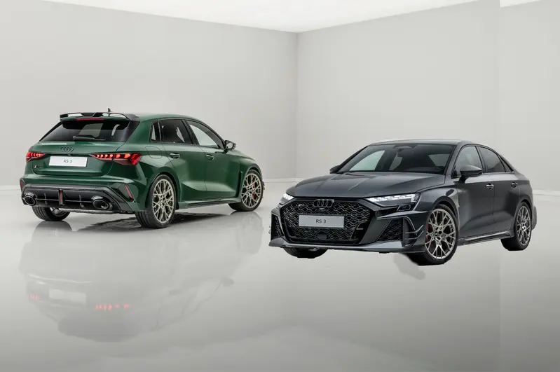 RS 3 competition limited 提供 Sedan 與Sportback 兩種車身樣式。