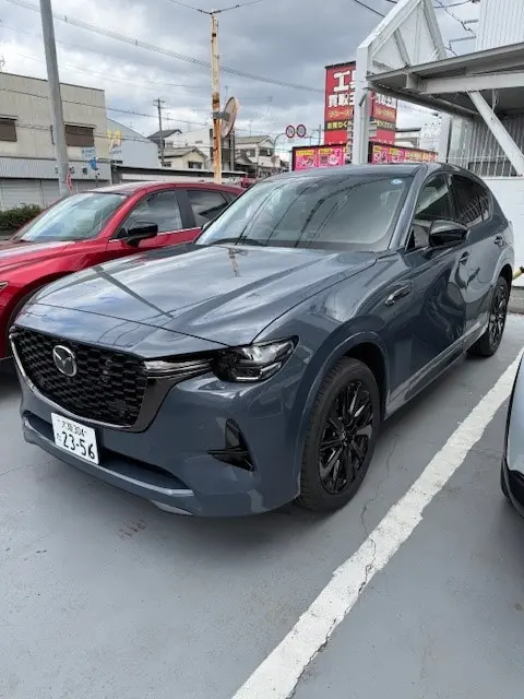 日規 2026 年樣式 Mazda CX-60 Burgundy Leather Package。圖片來源：大阪マツダ 四條畷店