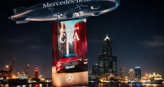 全新《Mercedes-Benz CLA》來了！信義區飛船級派對 限時開跑