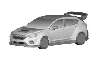 以鋼砲回歸？全新《Subaru WRX STI》專利設計圖曝光