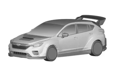 以鋼砲回歸？全新《Subaru WRX STI》專利設計圖曝光