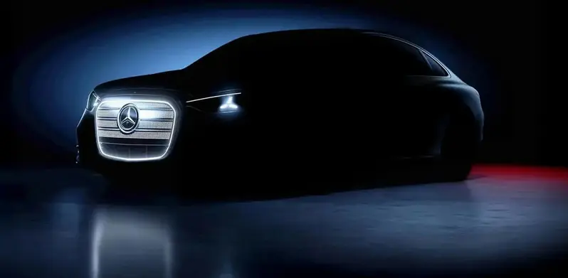 官方在去年德國車展，搶先公布C-Class electric預告圖。