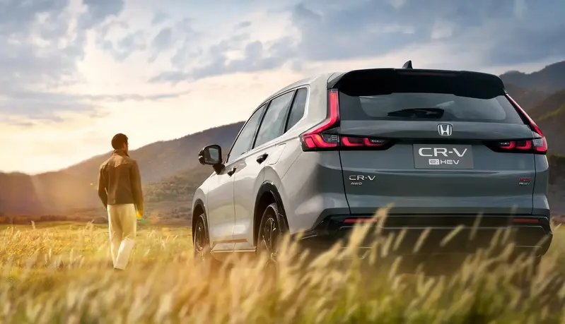圖為泰國現行Honda CR-V e:HEV，台灣車款以台灣本田公布為準。