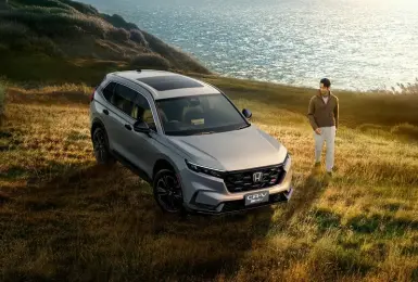 該給客車了吧！小改款《Honda CR-V》油電車送測 油車有望繼續賣！