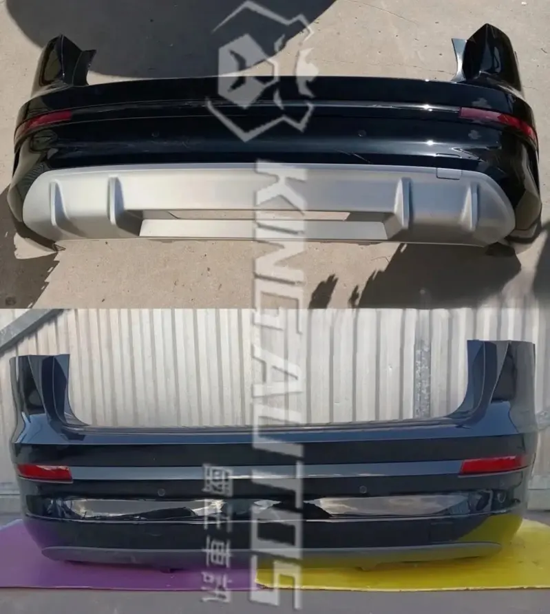 小改款車型的後保桿