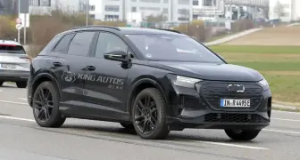 小改款《Audi Q4 e-tron》零件流出 續用後鼓煞 Q6大螢幕有望下放 