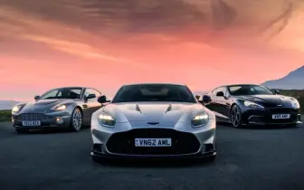 Aston Martin慶祝Vanquish 25週年傳奇