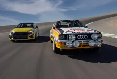 《Audi》五缸引擎50年傳奇謝幕 從拉力賽場到RS3