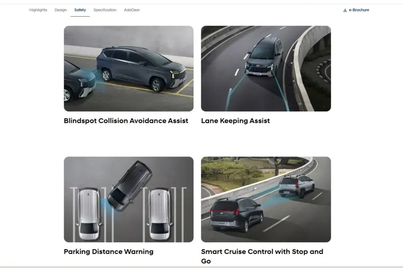 菲律賓市場上的Hyundai Stargazer具備車道置中與acc跟車