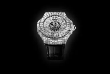 高複雜製錶與頂級珠寶的藝術融合 BIG BANG IMPACT ONE MILLION陀飛輪鑽錶