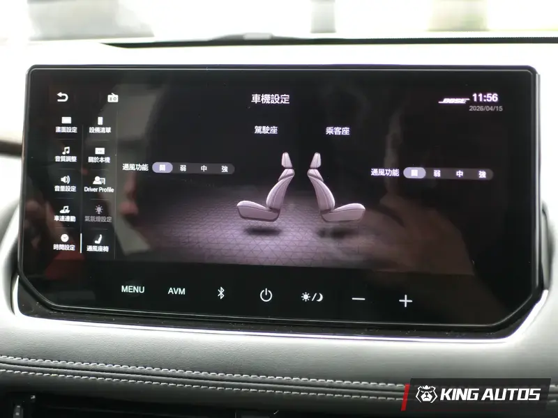 頂規車升級雙前座通風椅