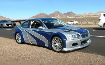 電影車追擊｜極速快感BMW M3 GTR