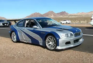 電影車追擊｜極速快感BMW M3 GTR