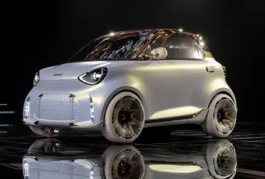 吉利技術奧援《Smart》搶老頭樂市場  Fortwo改名#2 續航約300公里 巴黎車展正式發表