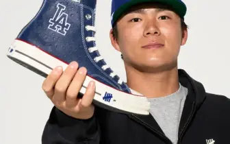 Converse x Los Angeles Dodgers x UNDEFEATED Chuck 70 限量 6,734 雙，致敬道奇隊深厚的棒球文化 並向 Vin Scully 與 Fernando Valenzuela 的傳奇地位致意。