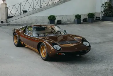 羅馬經典車展亮點：Lamborghini Miura SV重現當年風華
