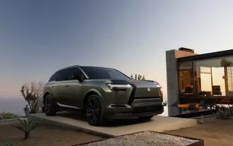 不只寧靜更有樂趣！《Lexus TZ》三排座純電休旅車 導入 手排模式 模擬聲浪 後輪轉向 5.1米大塊頭也有駕駛樂趣