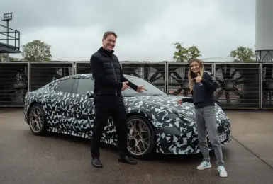 這就是V8 Plus！賓士CEO坐鎮純電AMG GT 4-Door Coupé測試 軸向磁通馬達榨出千匹馬力