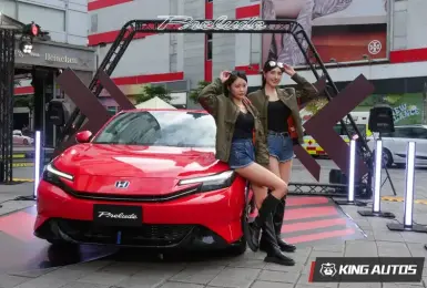 手刀快衝！Honda Prelude 快閃北市信義區超跑巷 首批百台完售「按出.00」再送限量TOMICA！