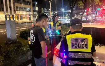 毒駕零容忍！中正一警深夜十面埋伏 唾液快篩陽性即刻逮捕