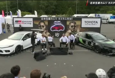 《Toyota Camry》原廠瘋狂改裝！豐田章男推出「雙引擎7汽缸7百匹」對決全新FR後驅