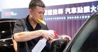 刀尖上的頂尖對決！全台最強3M貼膜大師現身 保桿、照後鏡複雜曲面都完美收邊！