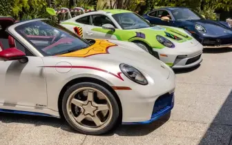保時捷攜手皮克斯打造《玩具總動員》911 特仕車，三大人氣角色化身夢幻跑車