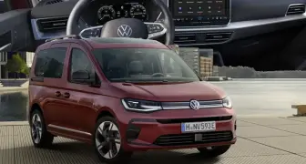 小改款《Volkswagen Caddy》車頭造型回歸傳統 換上golf同款中控螢幕