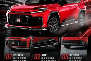 Toyota 大改款 RAV4 推限量 GR 空力套件！全台僅 15 套、帥度全面升級