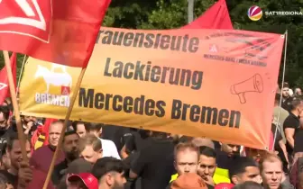 德國3.3萬工人抗議《Mercedes-Benz》壓榨勞工 股東卻爽領分紅