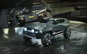 無視法規！《Aston Martin Dreadnought》V12引擎 碳纖維車身的越野猛獸