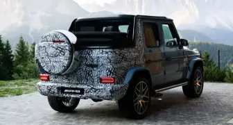 敞篷大G《Mercedes-AMG G-Class Cabriolet》搭載V8引擎 開篷聞廢氣？！