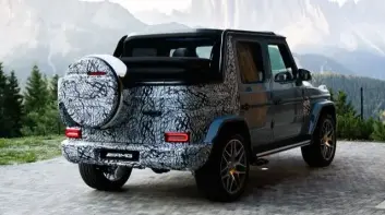 敞篷大G《Mercedes-AMG G-Class Cabriolet》搭載V8引擎 開篷聞廢氣？！