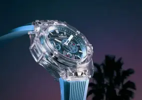  BIG BANG MECA-10 十日鍊天空藍寶石腕錶 全鏤空機芯 演繹十日長動能的機械美學