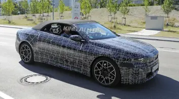 BMW首款純電敞篷車！《BMW i4 Convertible》開篷享受清新空氣 不再聞廢氣