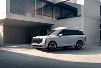 抗衡X7、GLS？！韓國《Hyundai Palisade》新增高頂車型 升級星空頂&後排大螢幕