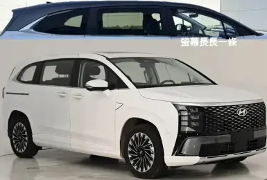 二次小改款《Hyundai Custin》車頭滿是魚鱗 中控螢幕長長一條