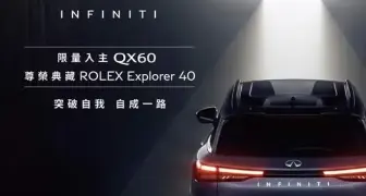 2026年9月購車優惠｜買車送勞力士！入主《Infiniti QX60》享Explorer 40腕表乙個