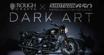 ROYAL ENFIELD迎接品牌125週年 全球限量100台、台灣珍藏僅此 1 台 SHOTGUN 650 x ROUGH CRAFTS特仕版正式交車 ROUGH CRAFTS 主理人 葉韋廷 (Winston Yeh) 親臨現場 分享改裝設計理念