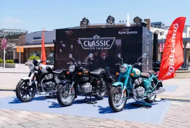 限時 7 天 ! 太古兩輪生態圈期間限定外展登場！ ROYAL ENFIELD 百年英倫工藝進駐華泰名品城，現場賞車、預約試乘一站滿足 入主 2026 年式車款 最高享 48 期 0 利率或 NT$23,000 配件金