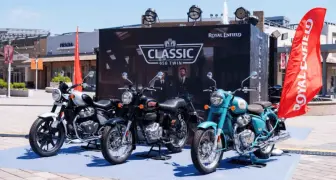 限時 7 天 ! 太古兩輪生態圈期間限定外展登場！ ROYAL ENFIELD 百年英倫工藝進駐華泰名品城，現場賞車、預約試乘一站滿足 入主 2026 年式車款 最高享 48 期 0 利率或 NT$23,000 配件金