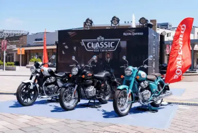 限時 7 天 ! 太古兩輪生態圈期間限定外展登場！ ROYAL ENFIELD 百年英倫工藝進駐華泰名品城，現場賞車、預約試乘一站滿足 入主 2026 年式車款 最高享 48 期 0 利率或 NT$23,000 配件金