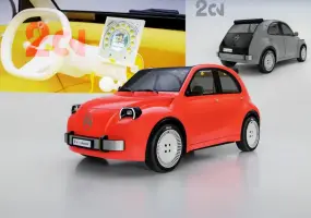 不僅懷舊 更有創意！《Citroen 2 CV Concept》內建置蛋區 喇叭還能搬下車當藍牙音響