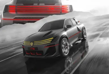 3馬達榨816匹！純電鋼砲《Peugeot E-T16 Concept》預覽全新純電208設計 致敬205 T16 