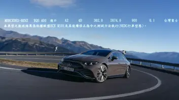 900公里！全新《Mercedes-Benz EQS》締造台灣續航新紀錄