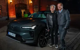 「安全代名詞」結合「最強 AI」！Volvo深化與NVIDIA合作 新世代智慧車全面進化