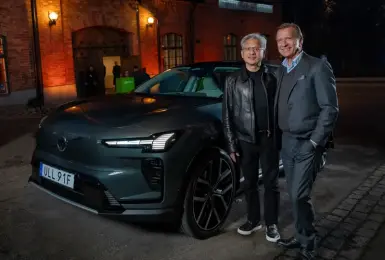 「安全代名詞」結合「最強 AI」！Volvo深化與NVIDIA合作 新世代智慧車全面進化