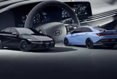大改款再等等｜《Hyundai Elantra N Monochrome》碳纖維與麂皮加持的低調暴力